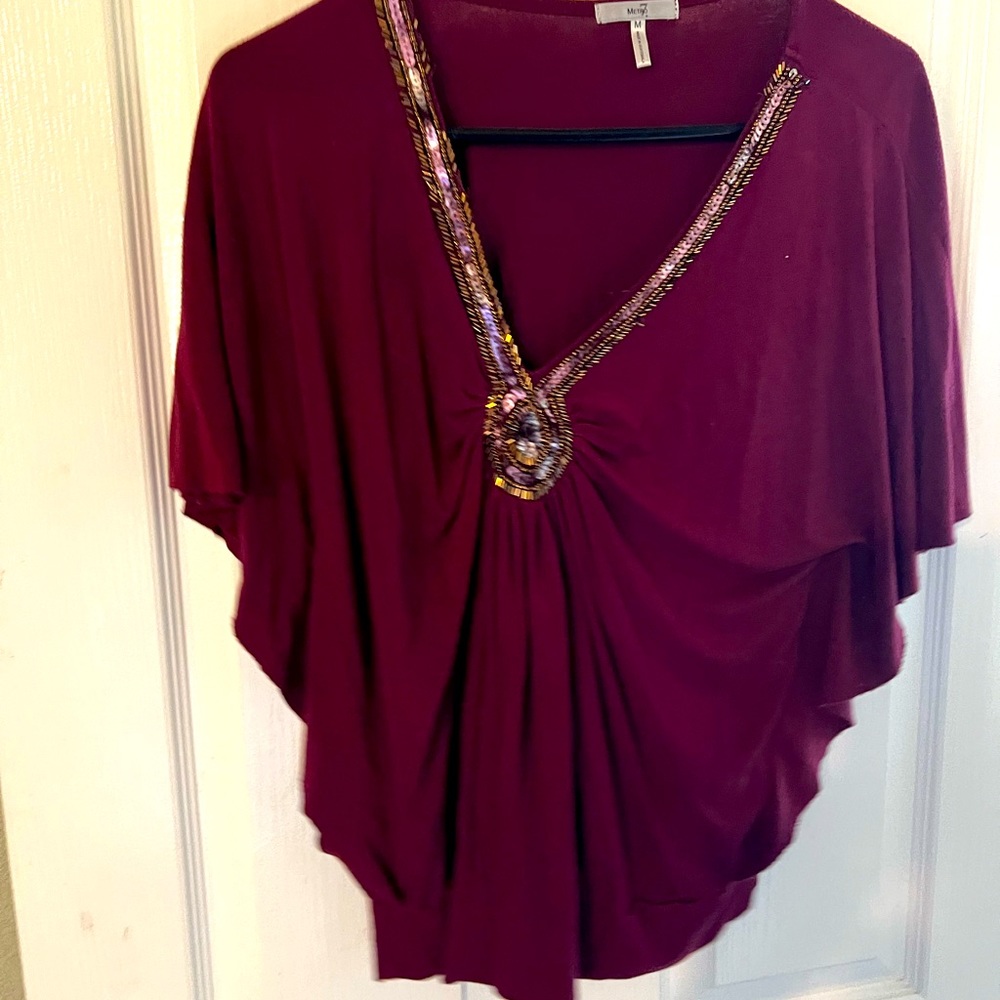 3- maroon t-shirts M/S